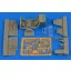 Aires Bf 109G-6(late) cockpit set for Eduard cockpit készlet