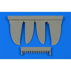   Aires Macchi C.202 (early version) control surfaces (Eduard, Hasegawa)