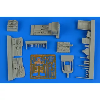 Aires Ki-61 Id cockpit set for Tamiya cockpit készlet