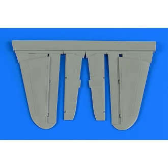   Aires Ki-61 Id control surfaces for Tamiya műgyanta repülő kiegészítő