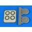 Aires Gloster Gladiator wheels&paint masks for Roden/Eduard kerék készlet