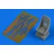 Aires Gloster Gladiator seat for Roden/Eduard katapultülés