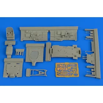 Aires P-40B Warhawk cockpit set for Airfix cockpit készlet