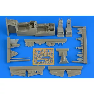   Aires F-106B Delta Dart cockpit set f.Trumpete cockpit készlet