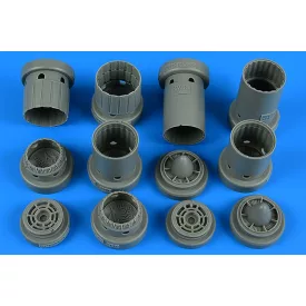 Aires F-4E/EJ/F/G/J/S Phantom II exhaust nozzles (Hasegawa)