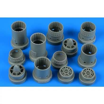 Aires F-4B/N/C/D & RF-4B/C Phantom II exhaust nozzles (Hasegawa)