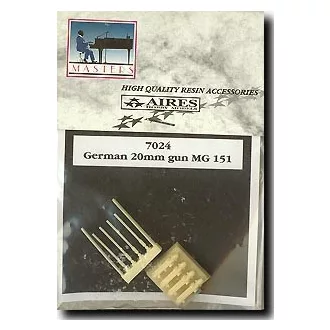 Aires German 20 mm MG 151 műgyanta repülő kiegészítő