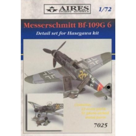 Aires Messerschmitt Bf-109G-6 details (Hasegawa)