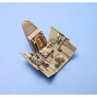   Aires Messerschmitt Bf 109E-3/E-4 Cockpit Set cockpit készlet