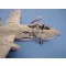 Aires A-10A Thunderbolt II Cockpit Set, Bewaffnung, Elektronikschächte für Italeri Bausatz cockpit készlet