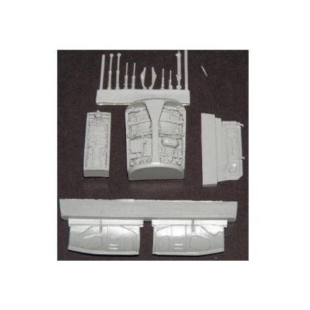 Aires Lockheed-Martin F-16I wheel bay (Hasegawa)