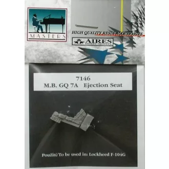 Aires M.B. GQ 7A seat for F-104G katapultülés