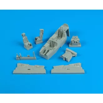   Aires F-14A Tomcat Cockpit Set für Hasegawa Bausatz. cockpit készlet