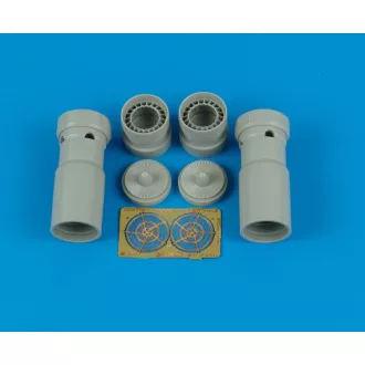  Aires FG.1 British Phantom Exhaust Nozzles für Fujimi Bausatz hajtómű fúvóka készlet