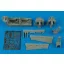 Aires F-15E Strike Eagle cockpit set für Academy Bausatz cockpit készlet