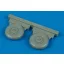 Aires Wellington wheels + paint mask für Trumpeter Bausatz kerék készlet