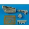 Aires J35Ö Draken cockpit set for Hasegawa/Revell kit cockpit készlet