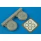 Aires Lancaster wheels & paint masks for Revell kit kerék készlet