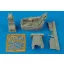 Aires BAC EE Lightning F Mk. 2/6 cockpit set for Trumpeter kit cockpit készlet