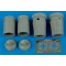 Aires Su-27 Flanker B exhaust nozzles Für Italeri Bausatz hajtómű fúvóka készlet