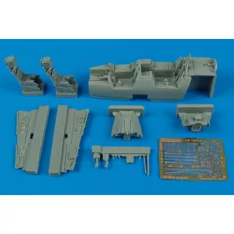   Aires F-14D Tomcat cockpit set Für Hasegawa Bausatz cockpit készlet