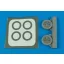 Aires A-7A/B/E Corsiar II wheels & paint masks für Hobby Boss Bausatz kerék készlet