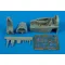 Aires A-7E Corsiar II (early v.) cockpit set für Hobby Boss Bausatz cockpit készlet