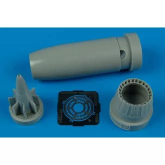   Aires F-100D exhaust nozzle für Italeri Bausatz hajtómű fúvóka készlet