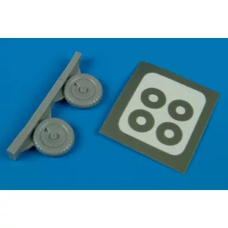 Aires Fw 190A-5/A-9 wheels & paint masks kerék készlet