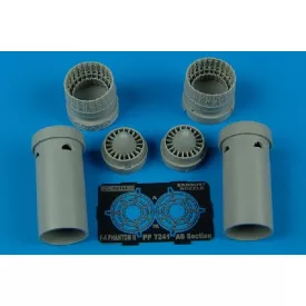   Aires McDonnell F-4B/F-4C/F-4D/F-4N Phantom exhaust nozzles (Fujimi)