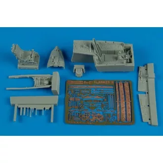 Aires Su-27 Flanker B cockpit set (HAS) cockpit készlet