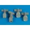 Aires Harrier GR.5/7 exhaust nozzles (HAS) hajtómű fúvóka készlet