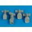 Aires Harrier GR.5/7 exhaust nozzles (HAS) hajtómű fúvóka készlet
