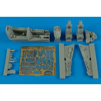   Aires F-4E Phantom II cockpit set for Hasegawa cockpit készlet