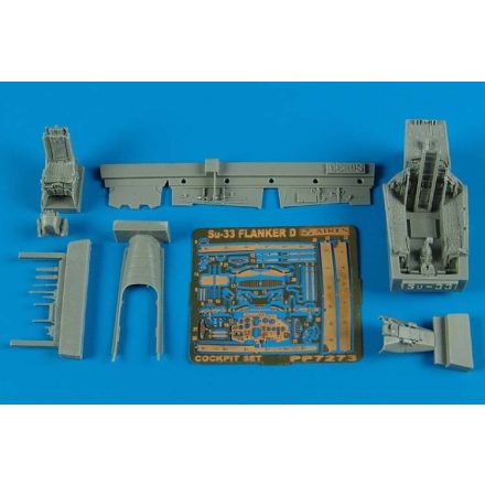 Aires Sukhoi Su-33 Flanker D cockpit set (Hasegawa)