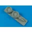 Aires Curtiss P-40B/C wheel bay for Airfix futóműakna készlet