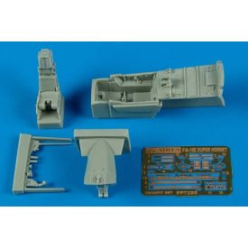 Aires Boeing F/A-18E Super Hornet cockpit set (Hasegawa)
