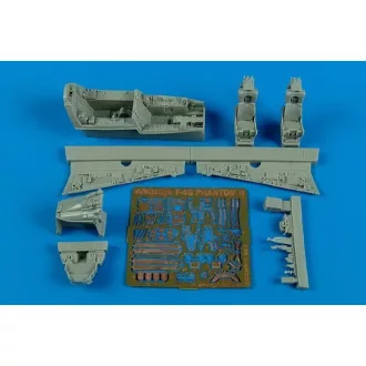   Aires F-4G Phantom II cockpit set for Hasegawa cockpit készlet