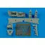 Aires F-4G Phantom II cockpit set for Hasegawa cockpit készlet