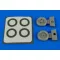 Aires Grumman F6F Hellcat wheels (type B) & paint masks (Academy, Airfix, Cyber-Hobby, Eduard, Frog, Hasegawa, Novo)