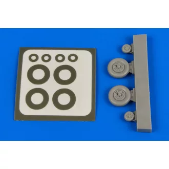 Aires Mi-2 Hoplite wheels & paint masks kerék készlet