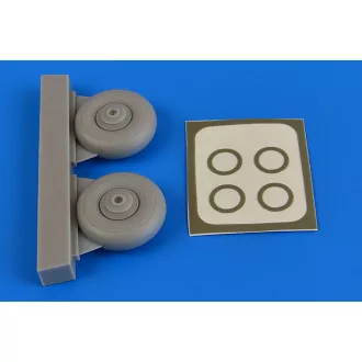   Aires Beaufighter wheels & paint masks f.Airfi kerék készlet