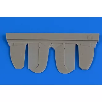   Aires Spitfire Mk.IX control surfaces (late) for Eduard műgyanta repülő kiegészítő