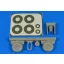 Aires Wellington wheels & paint masks (late) for Airfix kerék készlet