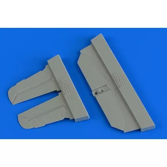   Aires Bf 109G-6 control surfaces f. Tamiya műgyanta repülő kiegészítő