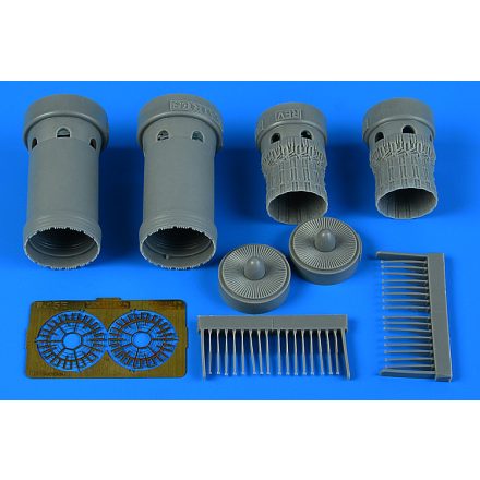 Aires F-15E Strike Eagle exhaust nozzles (REVELL)