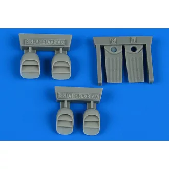 Aires Harrier AV-8A/GR.1/GR.3 Exhaust Nozzles (Airfix)