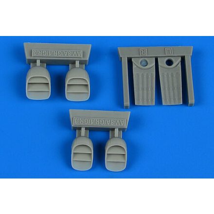 Aires Harrier AV-8A/GR.1/GR.3 Exhaust Nozzles (Airfix)