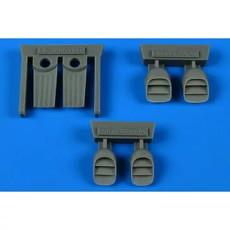   Aires Harrier AV-8A/GR.1/GR.3/FRS.1 Exhaust Nozzles (ESCI/Italeri)