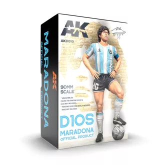   AK Interactive - MARADONA RESIN FIGURE. 90 MM SCALE figura makett